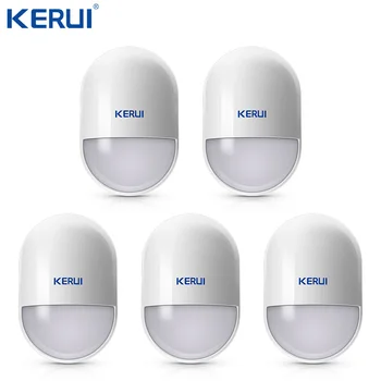 

Kerui P829 Intelligent Wireless PIR Motion Sensor Anti-tamper Detector For Home Security Voice Alarm System