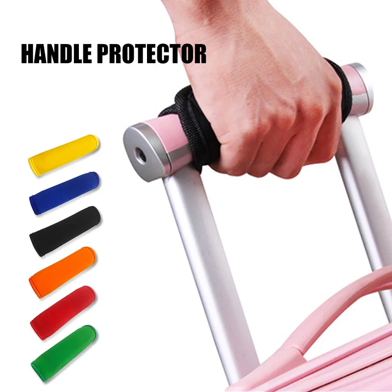 2 Pcs Travel Luggage Suitcase Handle Cover Comfort Wraps Grip Identifiers Accessories SMN88 | Спорт и развлечения