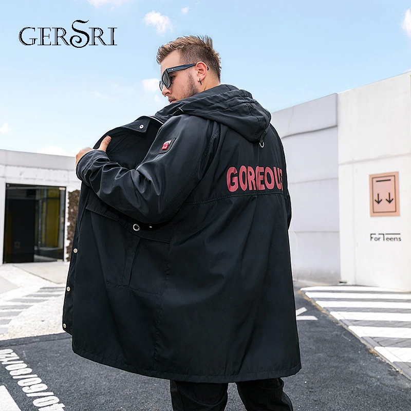 Gersri новая одежда Куртки Бизнес длинное Толстое Зимнее пальто жирная Мужская парка модная верхняя одежда плюс размер XL-5XL 6XL