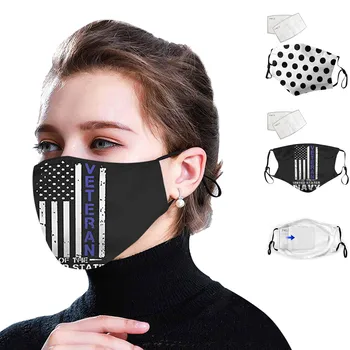 

Mascarilla Print Adult Face Mask Fashion Mouth Mask Reusable Adjustable Sport Outdoor Mouth Cover Mask Mouth Caps Washable