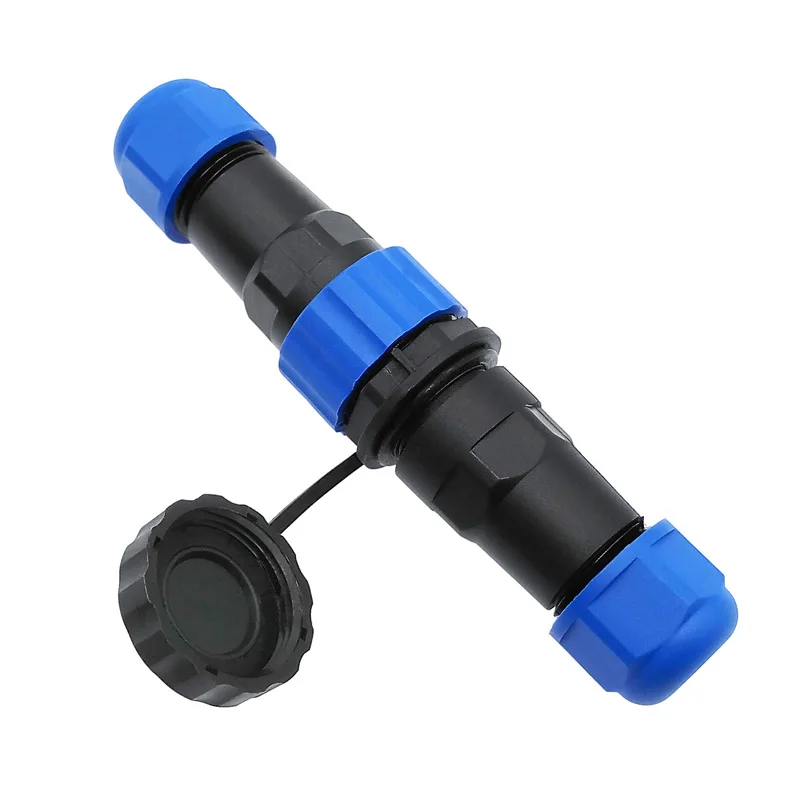 SP20-straight-waterproof-connector-1-2-3-4-5-6-7-9-10-12-14Pin-IP68