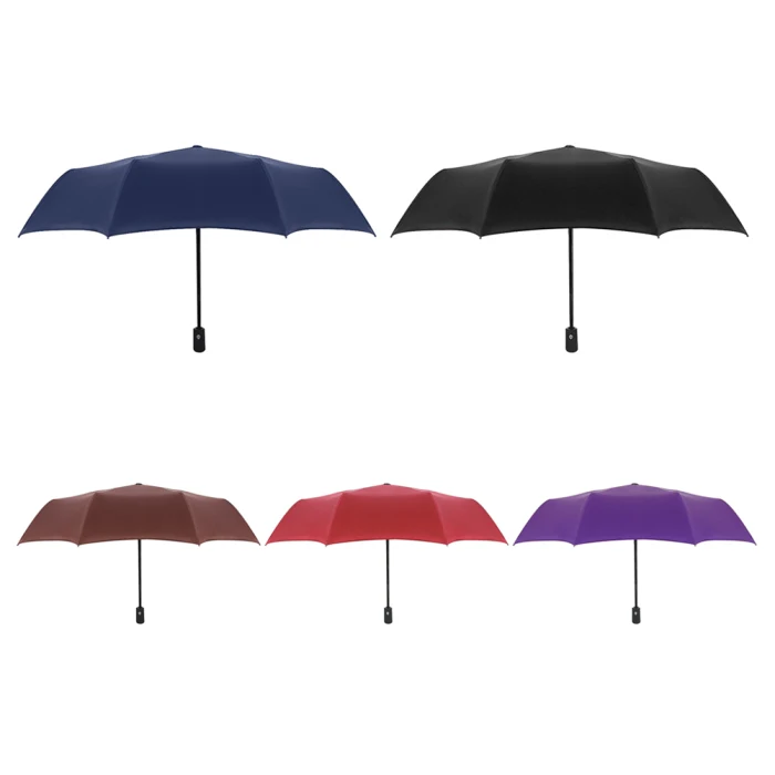 Umbrella 8 Ribs Auto Open Close Windproof Rain Umbrella Waterproof Outdoor FP8