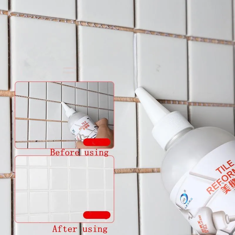 Плитка зазор Refill агент реформирование плитки очиститель грибка плитка герметик клей для ремонтных работ обеспечивает водонепроницаемую особенность для напольной плитки
