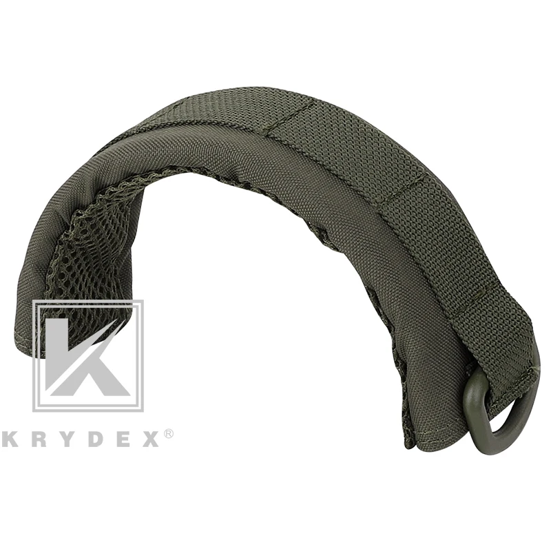 KRYDEX Modular Headset Cover Tactical Earmuff Headband Protect Cover Multicam 