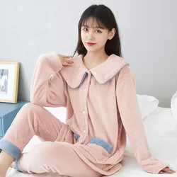 2021 Women's Winter Warmer  Pretty Cross Letter Print Sleepwear Like Home Clothes Large Size Also Wear In Outdoor Free Delivery