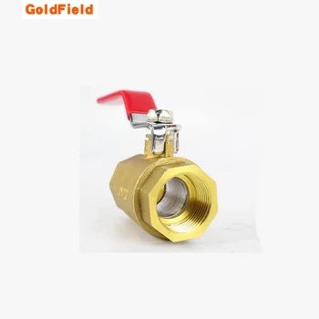 

1pcs heavy dutyBrass ball valve Female Brass Valve Connector Joint Copper Pipe Fitting Coupler Adapter DN15 20 25 32 40 50 65 80