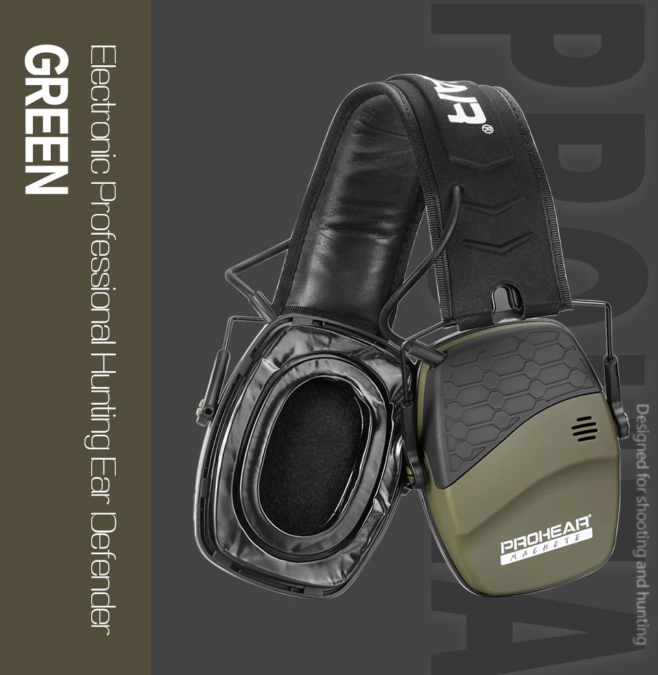 Zohan proteção de ouvido tiro eletrônico amplificação