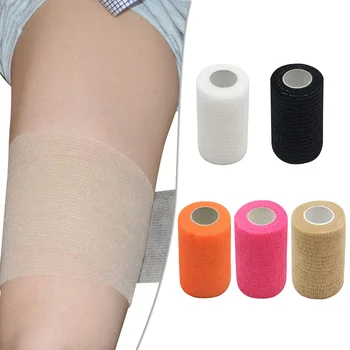 

5 Colors Self-Adhesive Bandage Stretch Cohesive Tape Self-Adherent For Wrist 10cm*4.5m Elastic