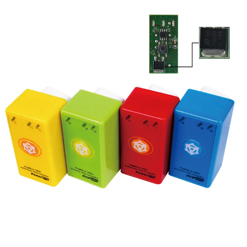 Тюнинг бокс ECO OBD2 Nitro для дизельных и бензиновых двигателей с кнопкой сброса