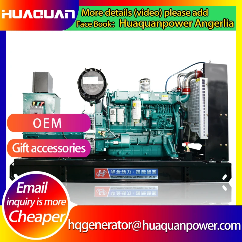 

hospital use 220v permanent magnet low fuel consumption 250kw diesel generator