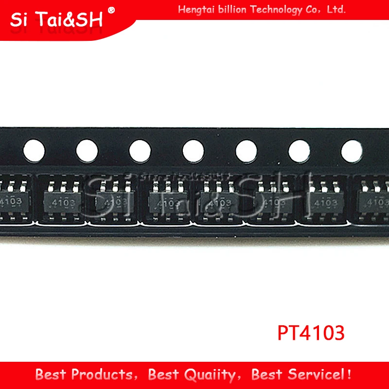 10pcs PT4103B23F SOT-23 PT4103 SOT23-6 4103 SOT-23-6 BV LED Screen Driver New
