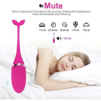 Wearable Panty Vibrator with Wireless Remote Control 10 Vibration Modes Medical Silicone Waterproof Invisible Stimulator Sex Toy 6