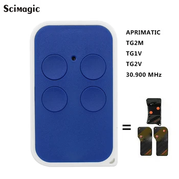 

APRIMATIC TG2M TG1V TG2V 30.900 MHz garage door gate remote control garage command handheld transmitter