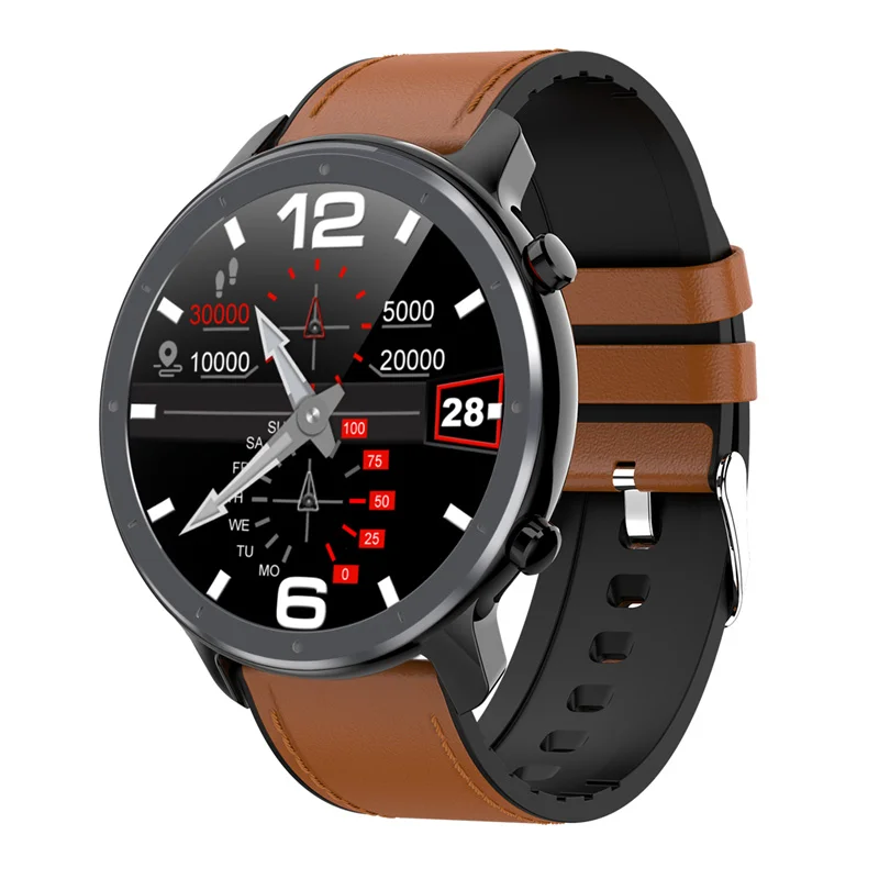 Smart Watch L11 PPG ECG Blood Pressure Oxygen Heart Rate Monitor Call Whatsapp Reminder IP68 Waterproof Weather Smartwatch | Электроника