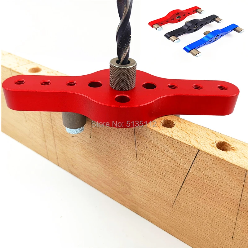 Vertical Pocket Hole Jig 6/8/10mm Wood Dowelling Self Centering Drill Guide Kit Woodworking Puncher Locator Carpentry Tools | Инструменты