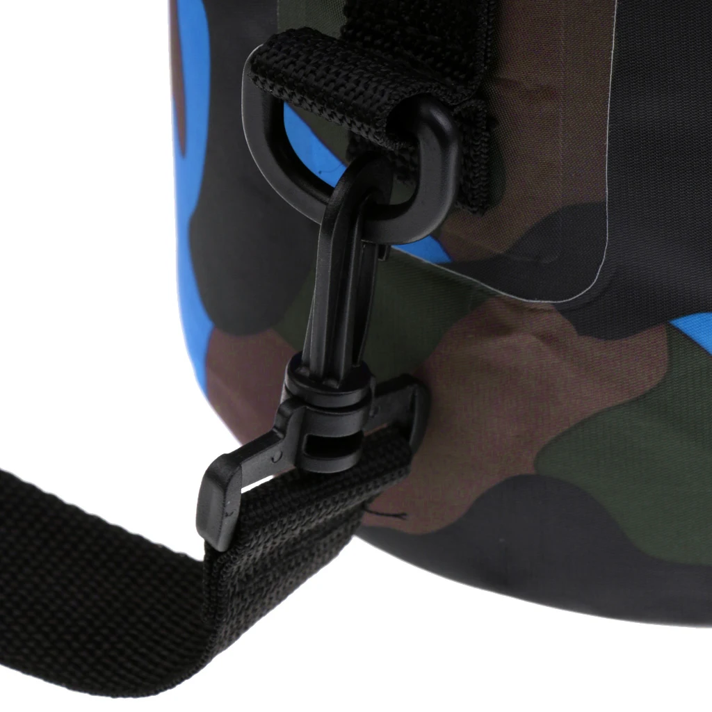 500DPVC 10L Camo Waterproof Dry Bag Sack for Kayaking Camping Rafting Waterproof Dry Bag Dry Bag for Kayaking