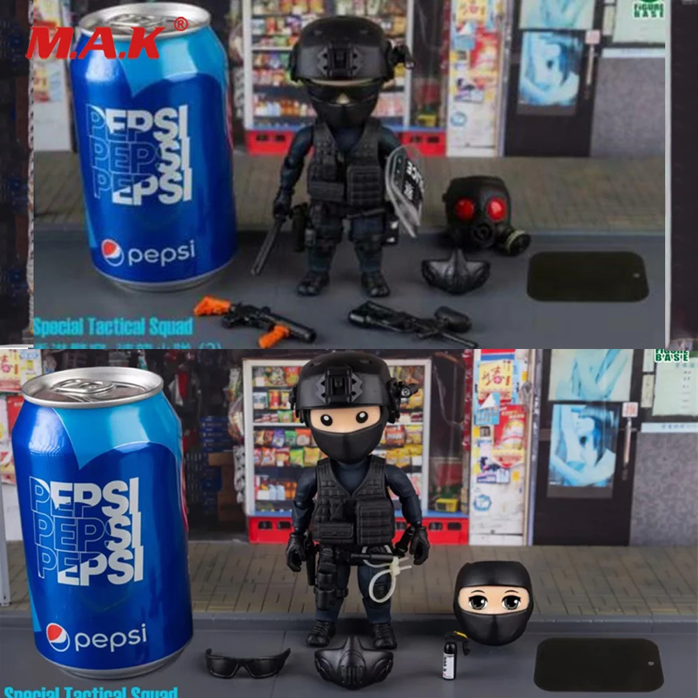 Новое поступление Figurebase 5 &quotTM013-015 полиция Гонконга СТС мини ПВХ фигурка