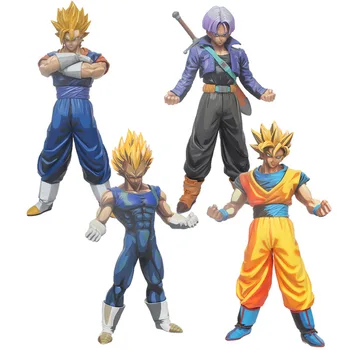 

SMP Dragon Ball Z Son Goku Vegetto Vegeta Torankusu Comics Style Ver.Anime Action Figure Model Super Saiyan Figma Statue Toys