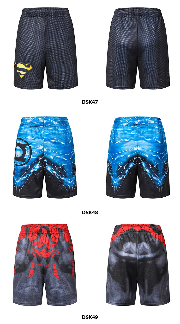 best men's casual shorts 3D Printer Men Summer Causal Shorts Plus Size Breathable Beach Brand Clothing Loose Homme Shorts Quick Qry Polyester Trousers best men's casual shorts