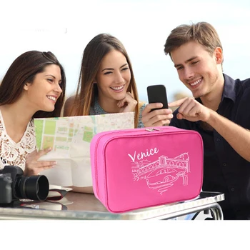 

Travel Large Capacity Wash Bag Household Hanging Nylon Receiving Bag Waterproof Cosmetic Bag for Women Home organization