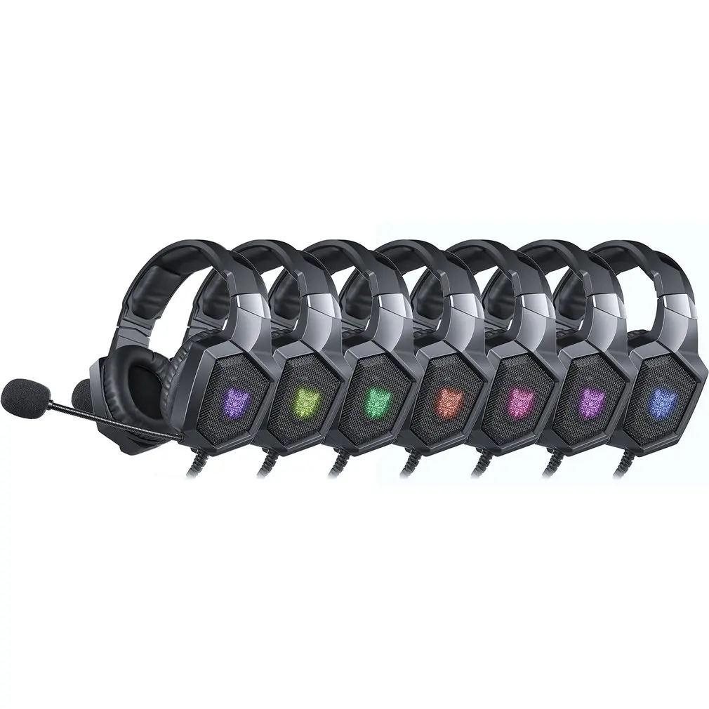 K8 casque PS4 игровая гарнитура ПК стерео наушники с гарнитурой микрофоном