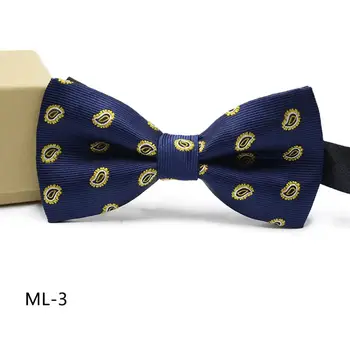 

Men Fashion Formal Party Wedding Geometric Jacquard Formal, Party, Adult All Seasons Bow Type1-Type24 Ties