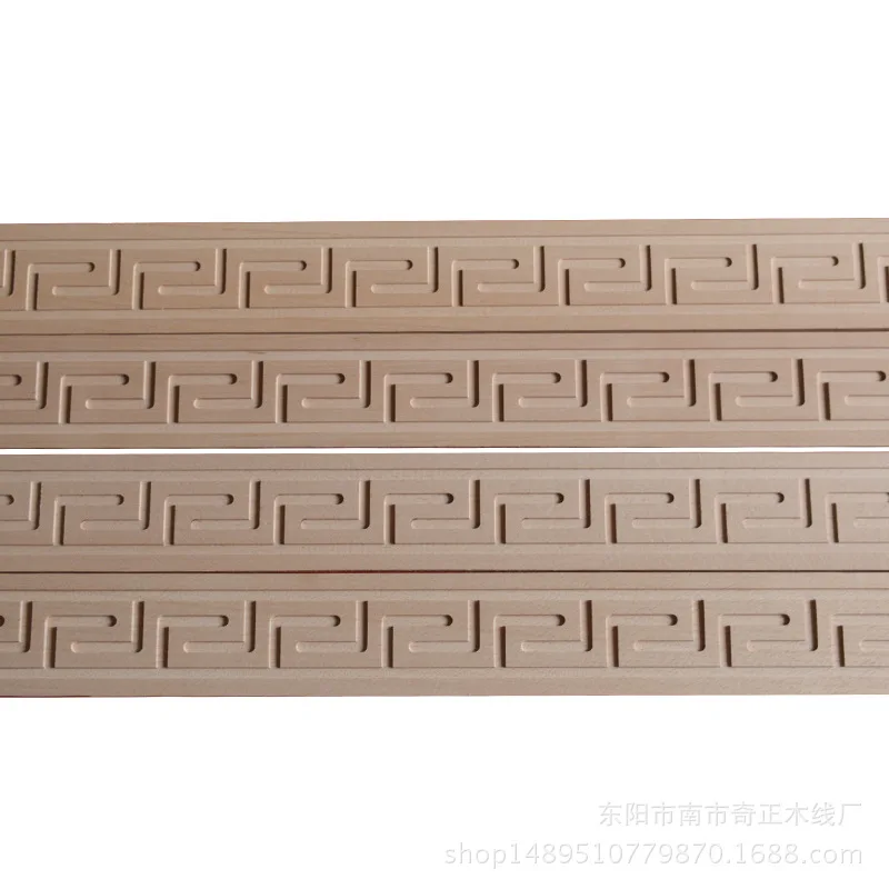 

Manufacturers Direct Selling Solid Wood Building Blocks Decoration Lines Great Wall Line Million Words Line Customizable Mouldin