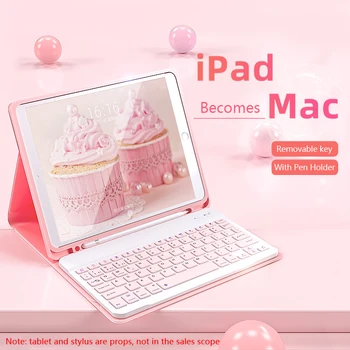 

For iPad Pro 11 2020 / 7th 10.2 inch / Air 2 3 10.5 Bluetooth Keyboard Case For iPad 9.7 2017 2018 2019 5th 6th Generation Cover