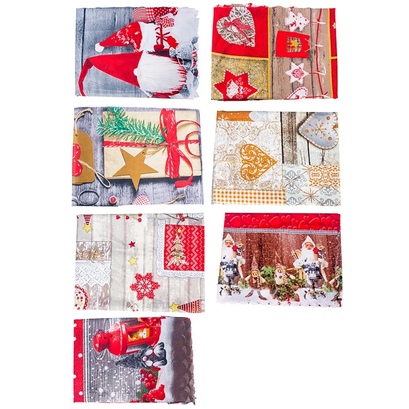 Рождественская Скатерть прямоугольная скатерть для стола ресторанная столовая