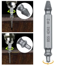 

Woodworking Hand Tool Home Parts Kit Damaged Screw Extractor Drill Bit Set Broken Stud Remover Demolition Take Out Stripped Bolt