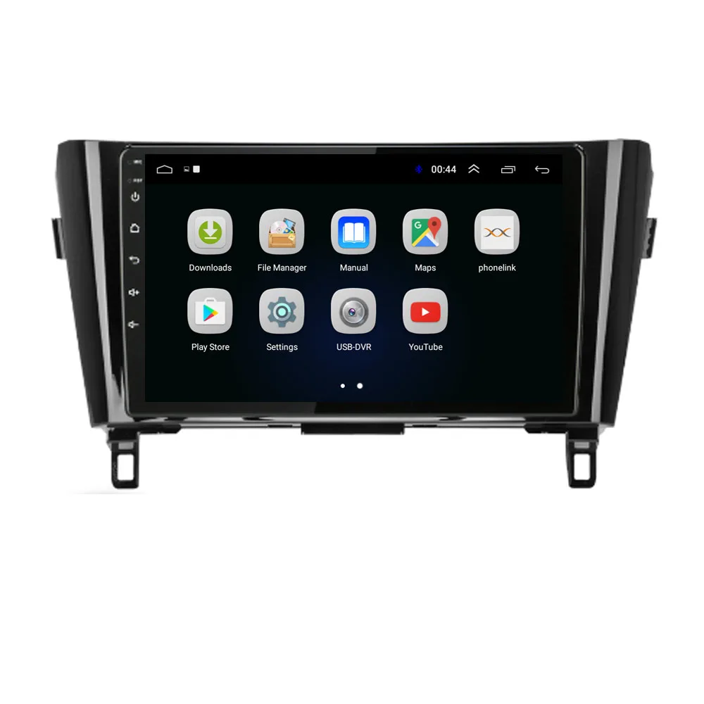 Мультимедийный проигрыватель для NISSAN Qashqai Android 10 1/9/8 4G LTE DVD плеер навигация GPS