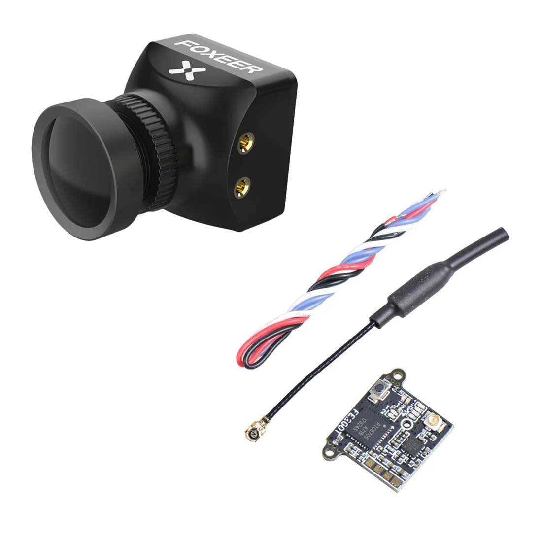Foxeer Razer Mini HD 5 Мп 2 1 мм M12 1200TVL FPV камера с FE200T 8G 40CH VTX для DIY RC гоночный Дрон вертолет