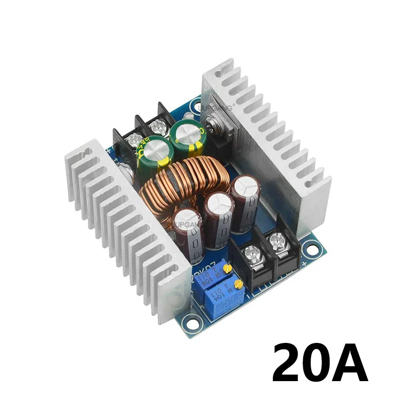 3A 5A 10A 20A DC-DC 벅 컨버터 스텝 다운 모듈 전원 공급 장치 출력 정전류 LED 드라이버 전압 조정기 모듈