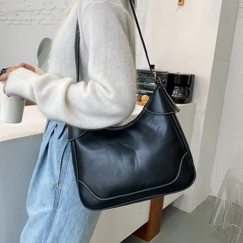 

women PU Leather Luxury Handbags Designer Shoulder Bags Ladies Casual Large Cpacity Crossbody Tote Bag for 2020 new fashion