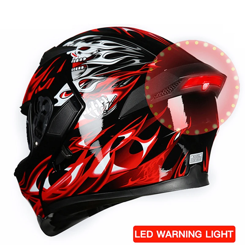

Universal Motorcycle Helmet Men Full Face Helmet for yamaha dt honda cbr 1000 rr 2006 BMW k100 KTM 1190 adventure vespa helmet