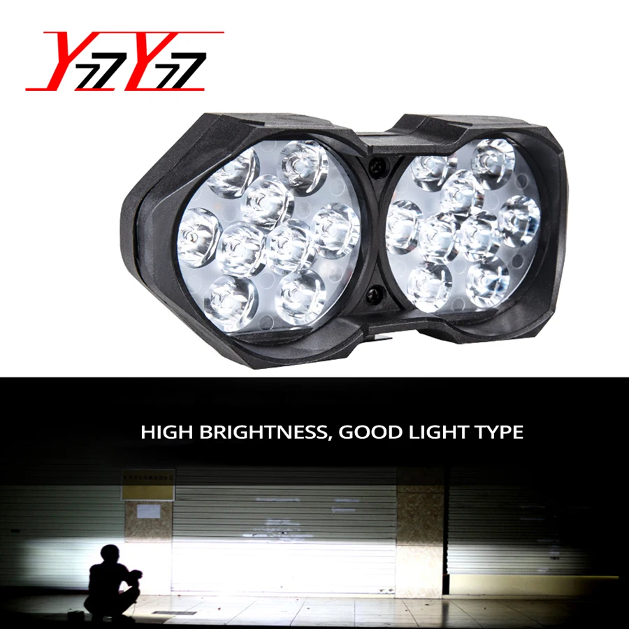 

Led Work Light Car Lights 6500k Led Motorcycle Working Head Bulb Spotlight Light White DRL Fog lamp for Auto Scooter Offroad Car