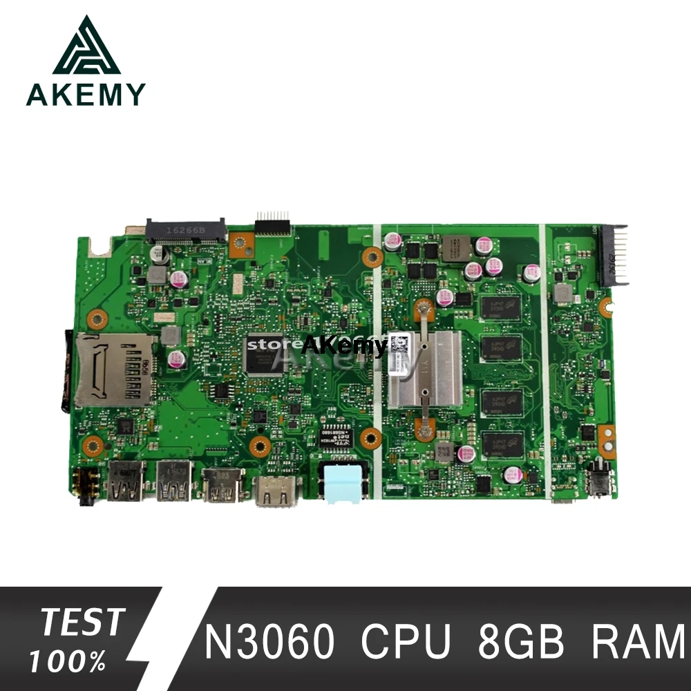 X541SA N3060 Cpu 8 Gb Ram Moederbord Voor Asus X541 X541S X541SA Laptop Moederbord 100% Getest 90NB0CH0-R00020 X541SA N3060 Cpu 8 Gb Ram Moederbord Voor Asus X541 X541S X541SA Laptop Moederbord 100% Getest 90NB0CH0-R00020