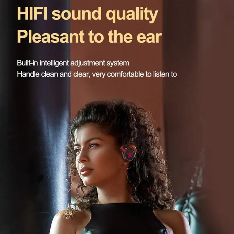Tongdaytech Bluetooth Беспроводной наушники открытые вкладыши HIFI спортивные