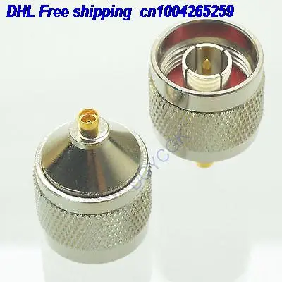 

DHL 100pcs Conversion Adapter N male to MMCX female F RF connector For Communication connector 22ds