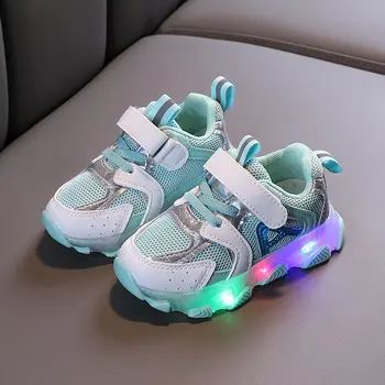 

Kids Shoes Baby Boys Girls Sneakers With Light LED Glowing Sports Toddler Children Boy Sneakers Chaussure Bebe Tenis Infantil