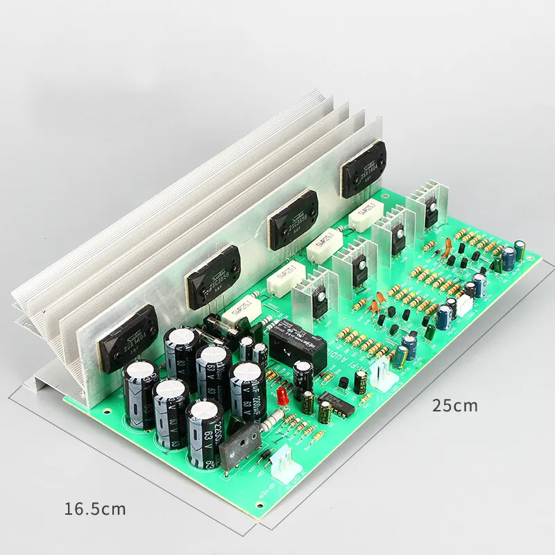 SOTAMIA усилитель мощности аудио Плата стерео усилитель 2,0 канал Sanken 1494/3858 усилитель звука 150 Вт* 2 динамик домашний кинотеатр DIY