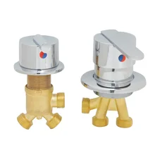 

Bathroom Cold Hot Mixer Crane Bathtub Faucet Jacuzzi Baby Tap Brass Switch Control Valve Shampoo Split 2 Way Waterfall Shower