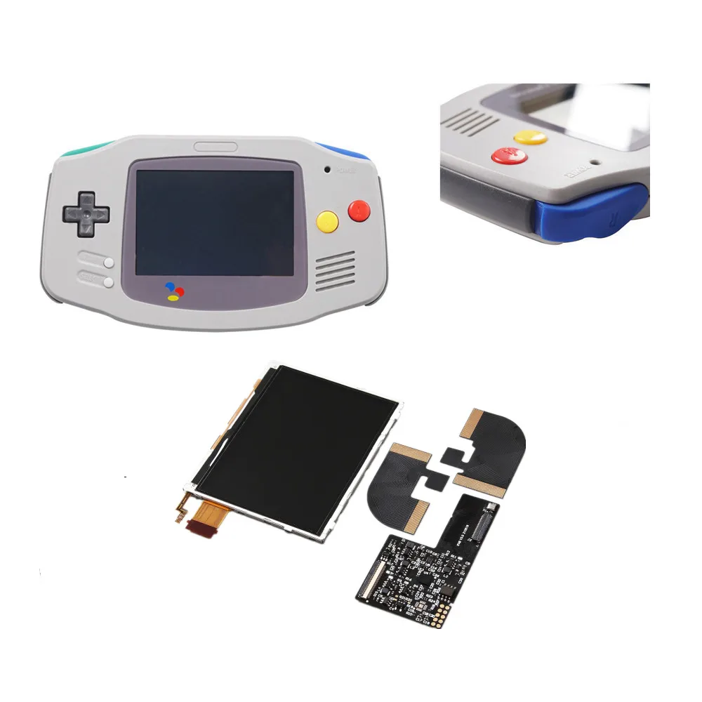 Чехол funnnyplay для Gameboy GBA Advance ITA новинка Пиксельная TFT-подсветка в стиле ретро AGB