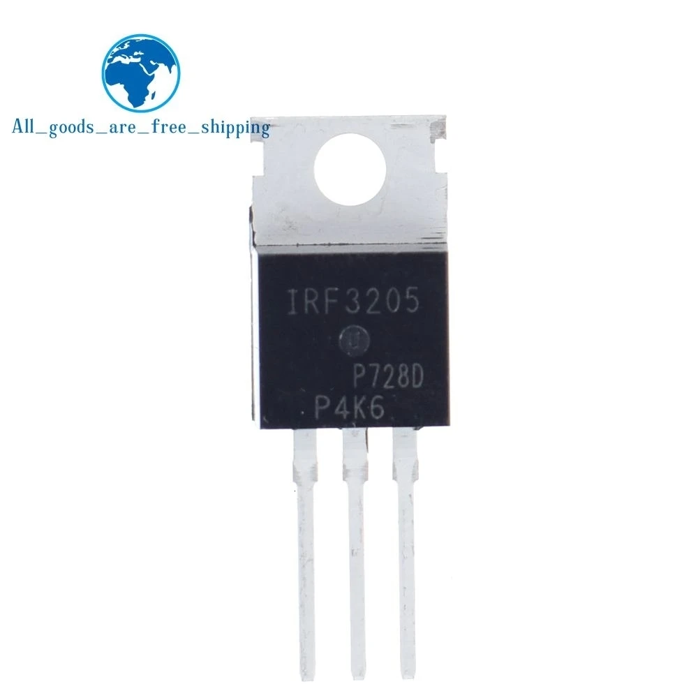 10 шт. IRF3205 IRF3205PBF MOSFET MOSFT 55В 98A 8 МОМ 97.3nC-220
