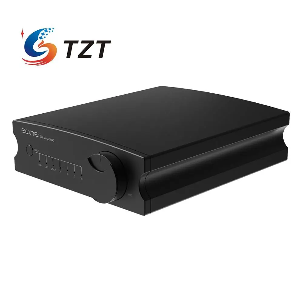 Aune X8 USB DAC DSDHeadphone усилитель многофункциональная Поддержка Hi-Res форматов 32 бит/768 K DSD512 черный/серебристый