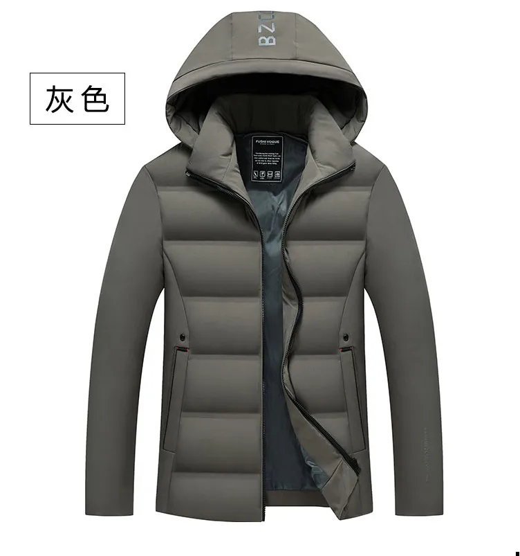 Мужская Зимняя Толстая флисовая куртка, новинка, пальто с капюшоном, повседневный толстый пуховик, мужская Тонкая Повседневная хлопковая стеганая куртка, XL-4XL