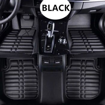 

SJ 3D Waterproof Custom Car Floor Mats Front & Rear FloorLiner Styling Auto Carpet Mat FIT For MAZDA 3 Axela 2014 15 16 17 2018