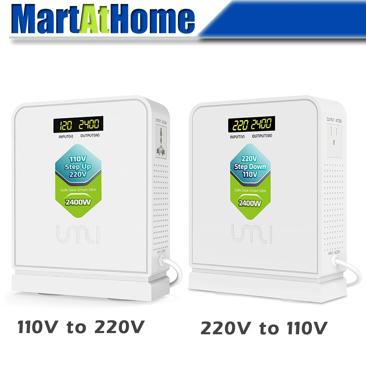 2400 Вт преобразователь напряжения дорожный трансформатор 220В до 110В понижающий/110В