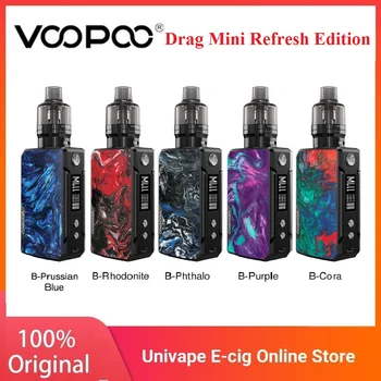 

Original VOOPOO Drag Mini 117W TC Kit Refresh Edition With 4.5ml PNP Tank & 4400mAh Battery Fit PnP Coils Vape kit VS Drag X / 2