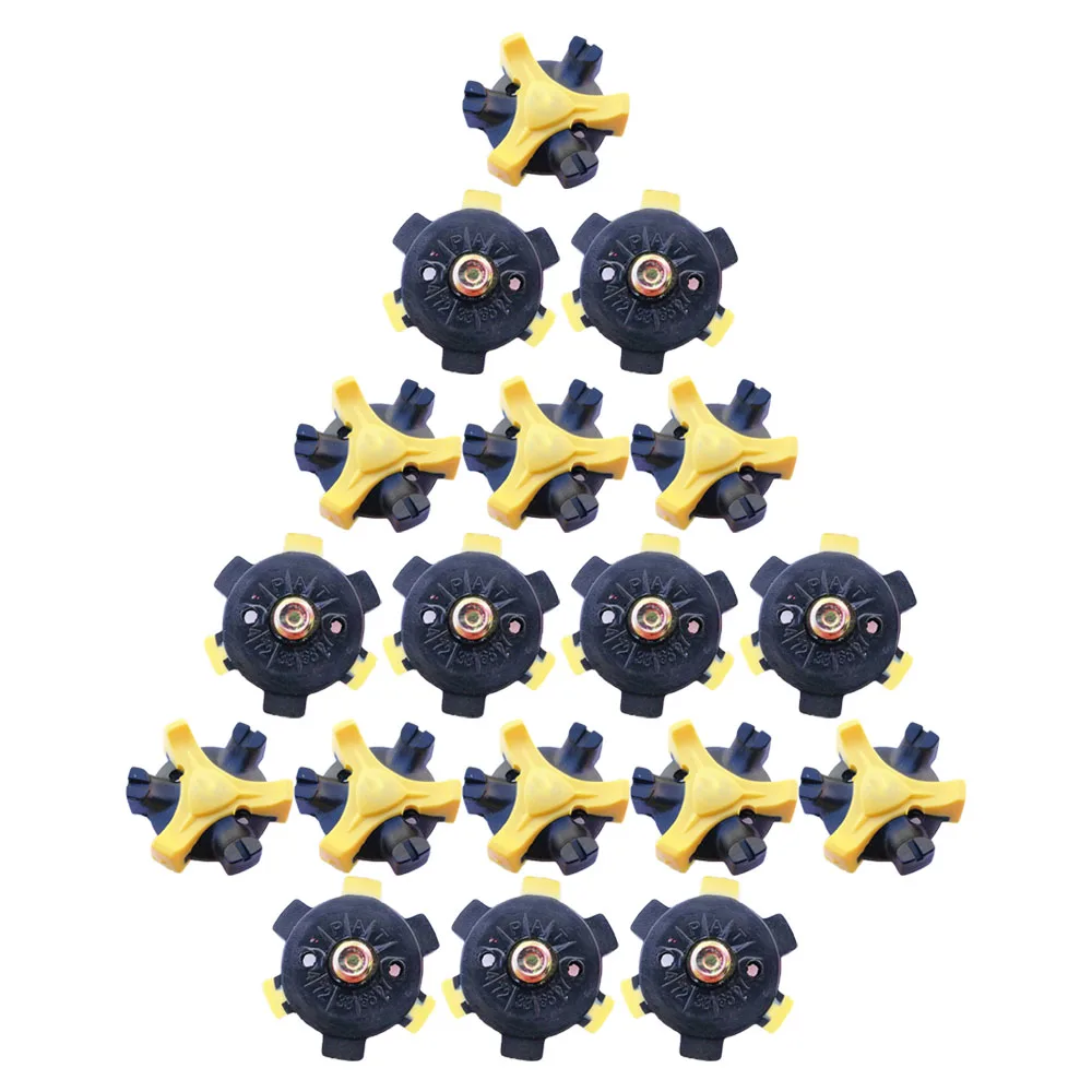 

18PCS Golf Cleats Shoe Spikes Screw Studs Accessories Golf Shoes Spikes Golf Training Aids